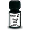 SD COLORS Vernice per ritocco universale tappetino nero 15 ML per riparazione di trucioli di pietra graffi auto, moto, biciclette, cerchi in lega