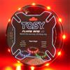 TOSY Flying Ring - 12 LED monocolore, super luminoso, Lost Mode, auto-illuminazione, sicuro e morbido, impermeabile, per Bambini e Ragazzi, piscina, spiaggia e campeggio