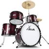 XDrum Junior Pro Batteria per Bambini Red incl. Scuola, Cassa 16