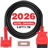 Autel Originale Cavo Prova Principale OBD2 1.7M, 2 File DB15, Funziona Solo con Scanner MK808S MK808Z MX808S MK808 MX808 MP808S MP808 DS708 DS808 MS906, Cavo Prova Diagnostico OBDII a 16 Pin