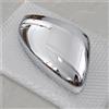 Generico Lato Retrovisore Calotta Coperchio Alloggiamento Specchietto Retrovisore Auto Per Peugeot 208 2008 2012-2018 Lato Sinistro/destro, Guscio Aletta(Cromato a destra)