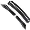 MENSUNUBNM Kit Di Protezione Paraurti Anteriore Per Ford Per Mustang Per Focus RS ST Per Fiesta E Per Mondeo(Glossy Black)