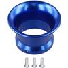 SMZhomeone Filtro dell'aria per carburatore, diametro 50 mm, per OKO 2430 e per carburatori Keihin, adatto per carburatori da 24/26/28/30 mm, in lega di alluminio (blu, 50 mm)