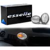 Esselle Parts Coppia Frecce Laterali Trasparenti Progressive Dinamiche a LED per Fiat 500, 500L, Abarth 500 595 695 Plug and Play Canbus Nessun Errore