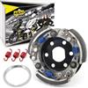 Area1 Accoppiamento tuning regolabile 107 mm per 50 ccm 2 tempi. Compatibile con Speedfight 3 Speedfight 4, Jetforce, Citystar, Django, Elystar, Ludix, Kisbee, Looxor, New Vivacity, TKR,