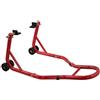 A-Pro Moto Ruota Anteriore altalena Chock supporto per montaggio rosso posteriore moto Halteb uegel