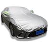 LLJPJXB Copertura mezza auto per Volkswagen Golf 7,Telo copriauto impermeabile,traspirante,antipolvere,antivento,antisole,tessuto Oxford resistente,con strisce riflettenti di sicurezza