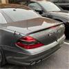 SGHFUVE Spoiler Per Bagagliaio In Vera Fibra Carbonio FRP Non Verniciato Per Benz Classe SL R230 SL350 SL500 SL55 SL63 2006 2007 2008 2009 2010 2011 2012 Spoiler Alettone(Glossy black)