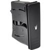 Generic Compatibile Con Polo Per 9N 2002-2010 Portabicchieri Per Console Centrale Auto Tre Colori 6Q0858602 6Q0858602E Portatazza Auto(Nero)
