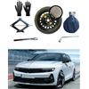 D'ANGELO 1988 Kit Ruotino di Scorta 16 compatibile con Opel Astra 6 L con Cric, Chiave, Guanti e Sacca