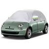 ZWPARTS Telo Copriauto Sostituzione per Fiat 500 VW Up Toyota Aygo Kia Picanto Citroen C1, Universale Mezza Telo Copriauto Resistente Sole, Mezza Copertura Auto per Garage Resistente ai Raggi UV Antineve
