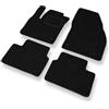 Mossa Tappetini adatti per Opel Meriva B Monovolume 2010-2017 4 pz. nero S