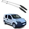 OMAC Barre portapacchi compatibili con Citroen Nemo 2008-2016 in alluminio nero
