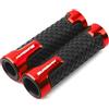 Voskooe manopole per moto Per SUZUKI BURGMAN 650 400 125 200 250 AN650 AN400 AN125 AN200 Accessori Moto Copri Manopole Manubrio CNC(Red)