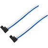 Baceyong 2PCS Connettore H7 a 2 Pin, Cavo H7 a 2 Pin per Fari Sostituzione H7 Connettore Portalampada Fari Spina Presa Cavo