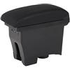 SCKCPNHNPP per Polo Mk5 6R per Venti 2012 2013 2014 2015 2016 2017 2018 Bracciolo Centrale per Auto Accessori Retrofit Centro Bracciolo Box(B2 Black)