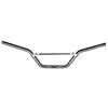 HMParts Pit Bike Pocket Dirt/Cross Manubrio Alluminio con Puntone 740 mm Tipo 18 Argento