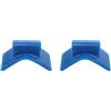 2 PCS Blocco Testata Rimorchio Barca Rullo Per Rulli Carrello Del