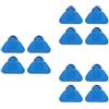 12 pezzi D Ring PVC Patch per gommone Patch triangolare Accessori per zattera
