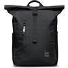 GOT BAG Rolltop Easy - Zaino intelligente per computer portatile da 16, idrorepellente con scomparti multipli, Nero monocromatico, 42 x 30 x 15 cm (expandible a 66 cm), Zainetto
