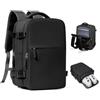 SZSYCN Zaino da Viaggio 40x30x20 Ryanair Borse da Cabina 40x30x20 Ryanair | Zaino da Viaggio 40x30x20 Ryanair Borse da Cabina Antifurto Zaino Impermeabile con Porta Scarpe per Laptop da 16 Pollici