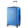 Monzana Valigia Rigida Trolley XL Lucchetto di Sicurezza TSA Ruote Gommate Girevoli Blu