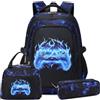 Jumpopack Zaino Bambino Elementare Grande Zainetti per Bambini Set per La Scuola Leggera Zaino Media Superiore Maschio