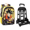 Franco Cosimo Panini Franco Panini Zaino Dragon Ball con Trolley Staccabile