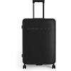 CREATE / LUGGAGE STUDIO/Valigia rigida in policarbonato nero / 47x27x66cm / Lucchetto TSA, 4 ruote doppie multidirezionali, materiali resistenti e durevoli