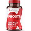AlphaBlend Prosta Flow Integratore Serenoa per Prostata e Vie Urinarie - 120 compresse | A base di Serenoa Repens (Saw Palmetto), Ortica, Licopene, Zinco e Selenio