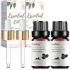 Henjunu Olio Pure Coffee Essential per Massaggio e Aromaterapia | Naturale,10 ml X 2