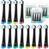 FIVAVA 12 testine di ricambio compatibili con Oral B iO spazzolino elettrico, 4 testine dure e 8 morbide Sensitive, adatte per iO 2/3/4/5/6/7/8/9/10 My Way, DuPont setole gengive