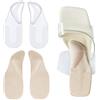 Misorita Inserti di supporto dell'arco plantare, solette per lo spostamento del peso per tacchi alti, inserti per scarpe da donna, inserti per fascite plantare Inserti per talloni da donna