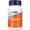 Now Foods, L-Glutatione, 500 mg, con Cardo Mariano e Acido Alfa Lipoico, 30 Capsule vegane, Aminoacido, Testato in Laboratorio, Senza Glutine, Senza Soia, Senza OGM