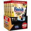 Finish Ultimate PLUS Pastiglie Lavastoviglie al Limone (400 capsule)