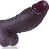 Umania Dildo gigante in silicone a doppia densità da 26,7 cm, diametro 7,6 cm, extra spesso e realistico, con grande ventosa, giocattolo adulto XXXL, unisex, per stimolazione del punto G vaginale e uso anale