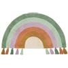 RugVista Cute Rainbow, Tappeto per bambini, Moderni Bambini, 75 x 150 cm, Pelo corto, Cameretta, Lavabile in lavatrice, Senza sostanze chimiche pericolose, Multicolore