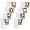 MuchLuckystar 8 sacchetti per aspirapolvere, fibre meltblown e tessuto non tessuto, sacchetti di ricambio per aspirapolvere robot Xiaomi H40/OV51, accessori usa e getta