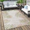 Paco Home Tappeto per esterni, per la terrazza e il balcone, con palme, in diversi colori, Dimensione:80x150 cm, Colore:Verde 3