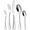 OTTO KONING Frankfurt - Set Posate 30 Pezzi Acciaio Inox Argento 6 Persone