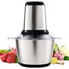 SONOTA Tritacarne Elettrico, Robot Da Cucina Frullatore Per Carne In Acciaio Inossidabile Da 2 Litri Tritatutto Per Carne, Verdure, Frutta E Noci