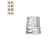 Generico Bicchiere da Whisky Rotante a 360° in Cristallo - Tumbler Basculante con Base Girevole per Bar e Casa, Bicchiere Antistress per Degustazione Bourbon e Scotch (Modello F)