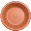 ARTIGIANATO VULCANO Piatto Vassoio Marocchino Berbero in Terracotta Grezza Ø 50 cm | Artigianato Tradizionale Marocchino Fatto a Mano | Grande Piatto per Couscous, Tajine, Portata da Tavola e Decorazione Rustica