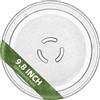 Gemroom Piatto di vetro per microonde da 24,9 cm per Samsung Microonde Piastra di ricambio 24,9 cm Piastra di vetro per microonde Whirlpool Giradischi in vetro