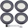 Generic Set di filtri HEPA di ricambio lavabili compatibili con SunSare X7A-US e Fieety per aspirapolvere senza fili V7, cattura particelle efficienti, include 6 filtri e spazzola per la pulizia