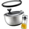 SILBERTHAL Centrifuga insalata inox 4,5L - Coperchio e dressing shaker