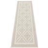 Markotex Tappeto Sardo Stuoia Passatoia tappeto bagno 100% Cotone Made In Italy prodotto in sardegna (Ecrù, 63x180)