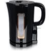 Emerio WK-125130 - Bollitore elettrico, 1,7 litri, 2200 Watt, senza BPA, elemento riscaldante in acciaio inox, indicatore del livello dell'acqua, spegnimento automatico, protezione contro il