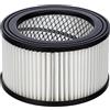 Vigor P99400-45/3 Filtro Per Bidone Aspiracenere, 600, 800, 1200 Watt, Ad Incastro, Bianco, 9 x 15.5 x 15.5 cm