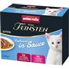 animonda Vom Feinsten Kitten Cibo per gatti raffinatezza, cibo umido in salsa per gattini, 8 x 85 g Mixpack